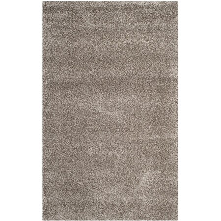 Safavieh Contemporary Rectangle Premium Shag Rug, Grey - 2 x 16 ft. SG180-8080-216